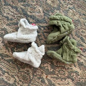 Zutano baby boot bundle 6 and 12 month pair